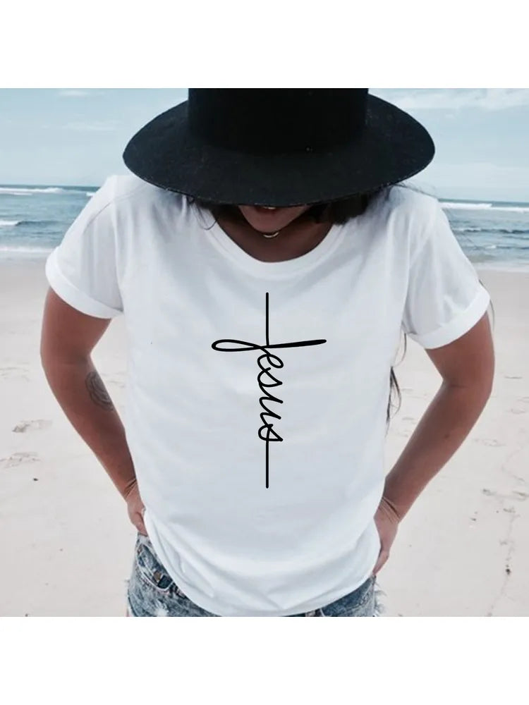 Faith Tshirt Cross