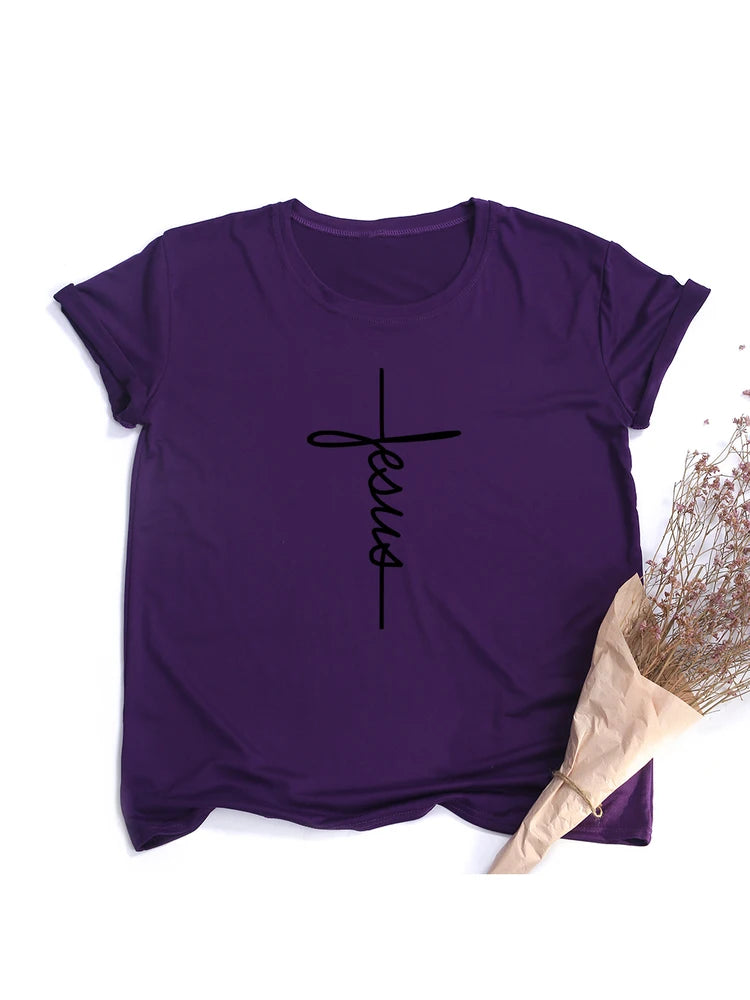 Faith Tshirt Cross