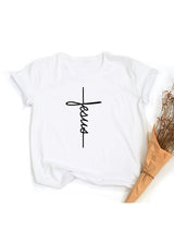 Faith Tshirt Cross