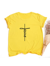 Faith Tshirt Cross