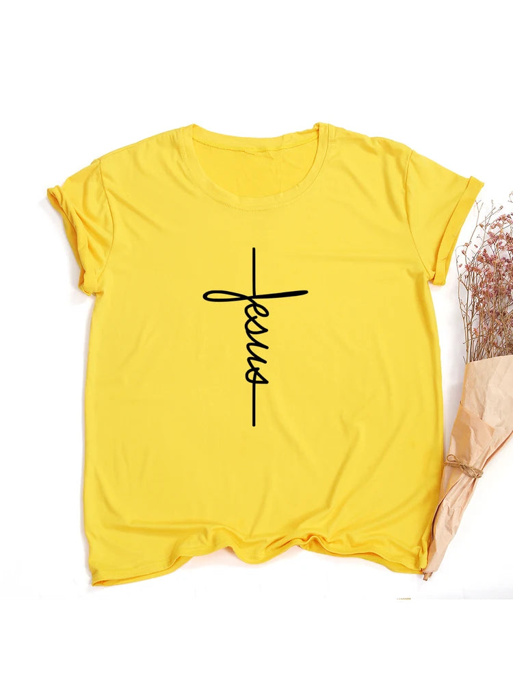 Faith Tshirt Cross