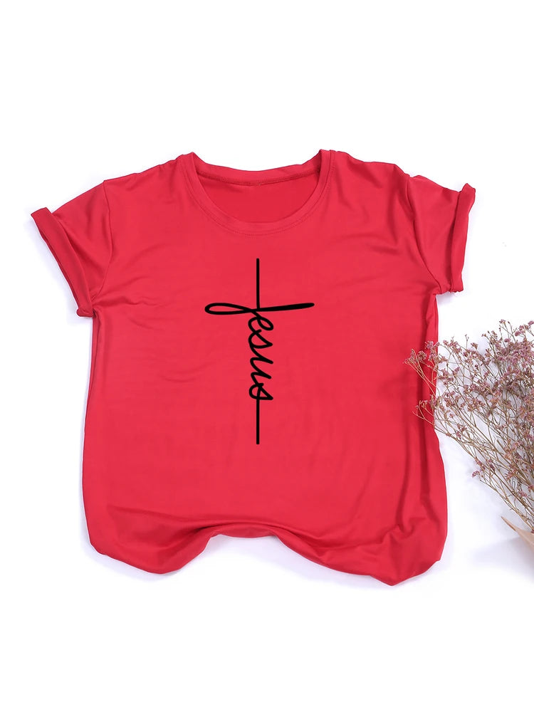 Faith Tshirt Cross