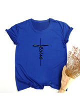 Faith Tshirt Cross