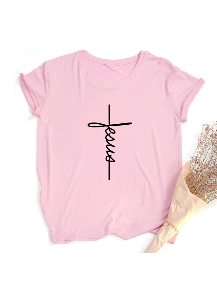 Faith Tshirt Cross